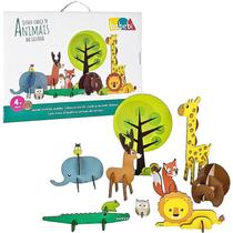 Quebra-Cabeça 3D Animais da Savana: Descubra os animais selvagens! Quebra-Cabeça 3D Animais da Savana: Descubra os animais selvagens!