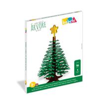 Quebra-cabeça 3D Árvore de Natal - 7019 - Babebi Quebra-cabeça 3D Árvore de Natal - 7019 - Babebi