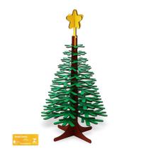 Quebra Cabeca 3D Arvore de Natal Babebi Jogo Educativo Interativo para a Familia