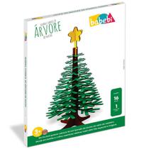 Quebra cabeca 3d arvore de natal babebi