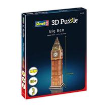 Quebra Cabeça 3D Big Ben 274Mm Revell 120 Quebra Cabeça 3D Big Ben 274Mm Revell 120