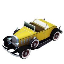 Quebra Cabeça 3D Chevrolet Confederate Deluxe Sports Roadster Colagem Papercraft Miniatura HAS BRASIL