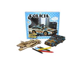 Quebra-Cabeça 3D Coleção S.O.S. Polícia - Artyara Quebra-Cabeça 3D Coleção S.O.S. Polícia - Artyara