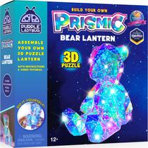 Quebra-cabeça 3D Construa um Urso Prismic Bear Lantern Purple Ladybug