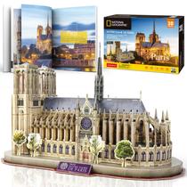 Quebra-cabeça 3D CubicFun National Geographic Notre Dame de Paris