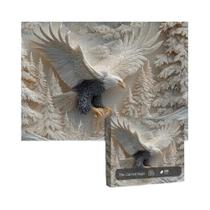 Quebra-Cabeça 3D De Águia Com 1000 Peças, Decoração De Arte De Parede DIY Para Sala De Estar E Quebra-Cabeça 3D De Águia Com 1000 Peças, Decoração De Arte De Parede DIY Para Sala De Estar E