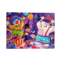 Quebra-Cabeça 3D De Madeira Colorido 60 Peças Brinquedo Educacional De Aprendizagem De Animais Em