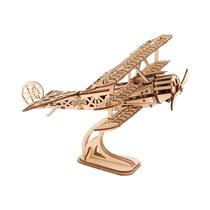 Quebra-Cabeça 3D De Madeira Modelo De Avião Kit DIY Presente Artesanal Decoração Para Casa Brinquedo