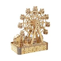 Quebra-Cabeça 3D De Madeira Roda Gigante: Kit De Montagem DIY Para Artesanato E Brinquedo De Desafio Quebra-Cabeça 3D De Madeira Roda Gigante: Kit De Montagem DIY Para Artesanato E Brinquedo De Desafio