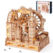 Quebra-cabeça 3D de Madeira ROKR Marble Travel Londres 431 peças
