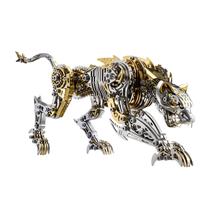 Quebra-cabeça 3D de Metal HIAPRIL Modelo de Guepardo 25 cm