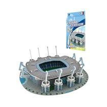 Quebra-Cabeça 3D de Miniatura de Estádio de Futebol - Modelo DIY de Estádio Mundial