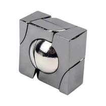 Quebra-Cabeça 3D Desafio Mental Para Adultos E Crianças, Jogos De Labirinto De Metal