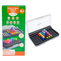 Quebra-Cabeça 3D Desafios de Lógica Estojo + 12 Peças Letron Leonora - 10505 Quebra-Cabeça 3D Desafios de Lógica Estojo + 12 Peças Letron Leonora - 10505
