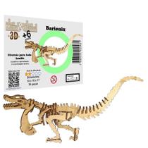Quebra Cabeça 3D Dinossauro Barionix Mdf