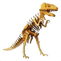 Quebra-cabeça 3d Dinossauro Tiranossauro Rex Mdf