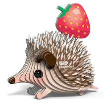 Quebra-cabeça 3D Eugy Hedgehog, 24 peças, ecológico, para crianças com mais de 6 anos