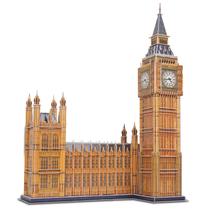 Quebra-cabeça 3D Hallisun London Big Ben City Architecture 190 unidades