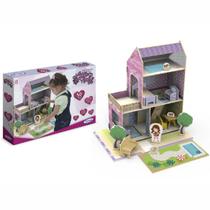 Quebra-Cabeça 3D Little House Verão Em Madeira Xalingo 5033.2