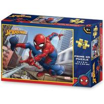 Quebra Cabeça 3D Marvel Homem Aranha 48 Peças Multikids - BR2031
