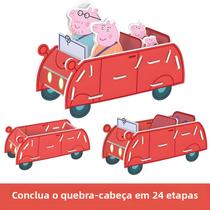 Quebra-Cabeça 3D Peppa Pig Para Crianças De 3 a 6 Anos, Brinquedo De Inteligência DIY Feito À Mão,