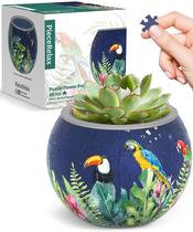 Quebra-cabeça 3D Planter PieceRelax Flower Pot Bird of Paradise