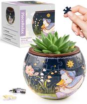 Quebra-cabeça 3D Planter PieceRelax The Dreamy Duck com 80 peças