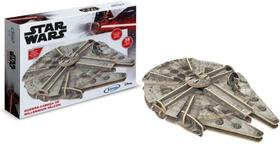 Quebra-Cabeça 3D Playset Millenium Falcon Star Wars 32 Peças - Xalingo