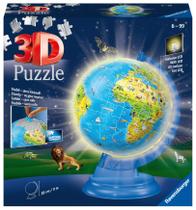 Quebra-cabeça 3D Ravensburger Children's Globe 180 peças Quebra-cabeça 3D Ravensburger Children's Globe 180 peças