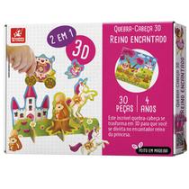 Quebra-cabeça 3d reino encantado 30pç-brincadeira de criança Quebra-cabeça 3d reino encantado 30pç-brincadeira de criança