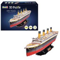 Quebra Cabeça 3D Rms Titanic 800Mm Revell 170