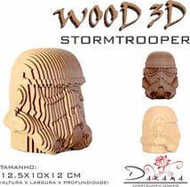 Quebra cabeça 3d stormtrooper decoração ornamento enfeite Quebra cabeça 3d stormtrooper decoração ornamento enfeite