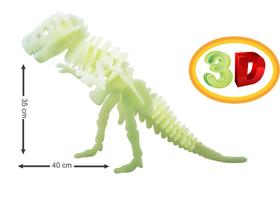 Quebra Cabeça 3D Tiranossauro Rex Gigante Brilha No Escuro - Catavento Brinquedos