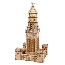 Quebra-cabeça 3D UGEARS Lighthouse of Alexandria com luz noturna LED