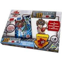 Quebra cabeça 3d vision bakugan 100 pçs