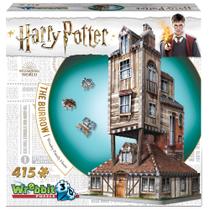 Quebra-cabeça 3D Webbit Harry Potter The Burrow 415 peças Quebra-cabeça 3D Webbit Harry Potter The Burrow 415 peças