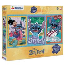 Quebra cabeça 3x100 stitch xalingo 12221 Quebra cabeça 3x100 stitch xalingo 12221