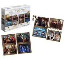 Quebra-Cabeça 4 cenas Harry Potter 400 peças - Xalingo