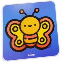 Quebra Cabeça 4 partes - Borboleta - 6082 - Babebi Quebra Cabeça 4 partes - Borboleta - 6082 - Babebi