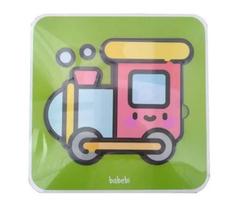 Quebra-cabeça 4 partes trem