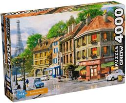 Quebra-Cabeça 4000 Peças Ruas De Paris - Grow 4102