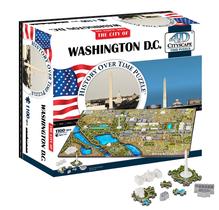 Quebra-cabeça 4D Cityscape Horizonte de Washington DC com Linha do Tempo Quebra-cabeça 4D Cityscape Horizonte de Washington DC com Linha do Tempo