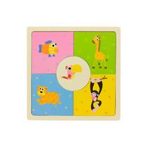 Quebra Cabeça 5 Peças Monte O Bichinho Tucano - Dican Quebra Cabeça 5 Peças Monte O Bichinho Tucano - Dican