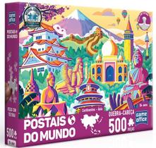 Quebra cabeça 500 pc - asia - toyster game officer Quebra cabeça 500 pc - asia - toyster game officer