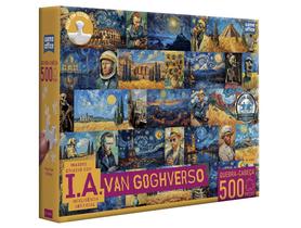 Quebra cabeça 500 pç ia vangoghverso 3330