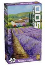 Quebra-cabeça 500 pçs - campos de lavanda Quebra-cabeça 500 pçs - campos de lavanda