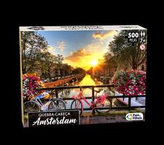 Quebra Cabeça 500 Peças Amsterdam Pais E Filhos 0863.1 Pais E Filhos Quebra Cabeça 500 Peças Amsterdam Pais E Filhos 0863.1 Pais E Filhos