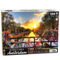Quebra-cabeça 500 peças - Amsterdam