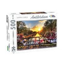 Quebra cabeça 500 peças amsterdam Quebra cabeça 500 peças amsterdam