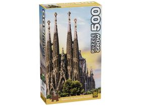 Quebra-cabeça 500 Peças Basílica da Sagrada - Família Grow Quebra-cabeça 500 Peças Basílica da Sagrada - Família Grow